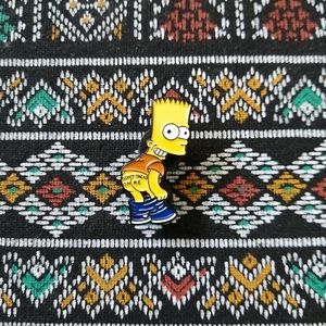 📍2/20$ Bart Simpson Enamel Pin NWOT